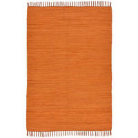 FLECKERLTEPPICH Chindi 70x140 cm - Terra cotta, Textil (70/140cm) - Rug and Roll