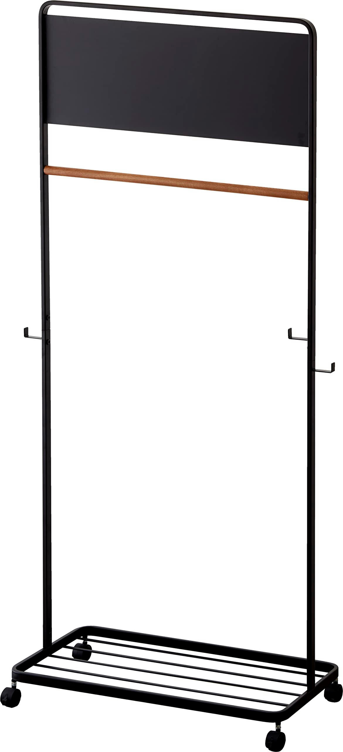 KINDERGARDEROBE Tower 5176 Schwarz, 140 x 68,5 x 33 cm - Schwarz, Holz/Metall (68.5/140/33cm) - Yamazaki