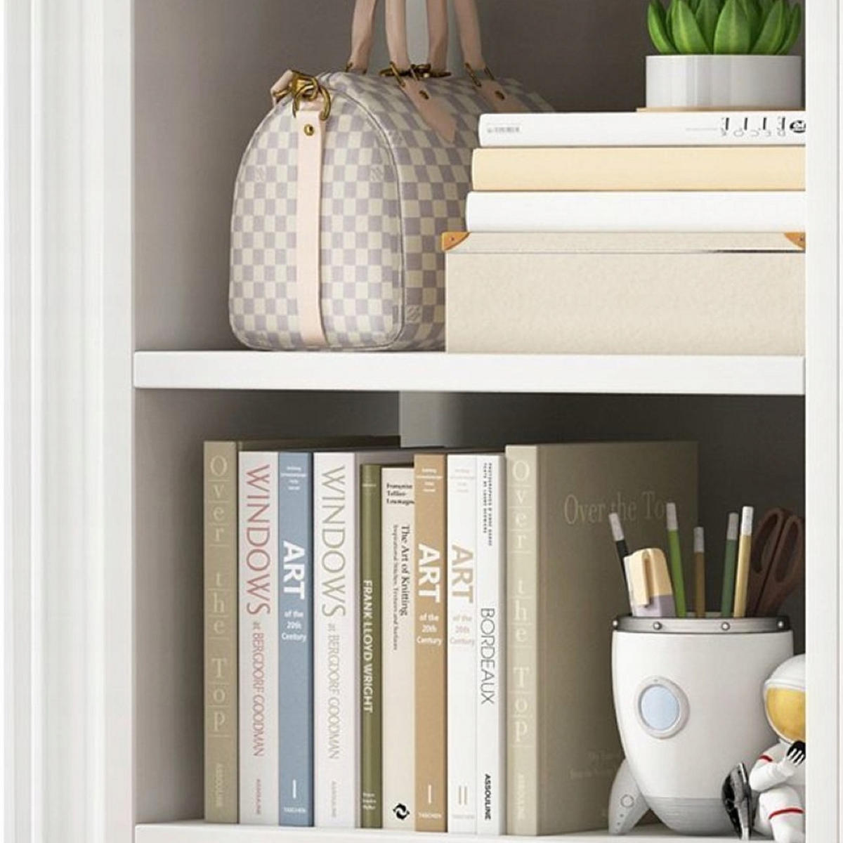 BÜCHERREGAL, weiß, 100/24/104 cm - Weiß, Holzwerkstoff (100/104/24cm) - MUVU