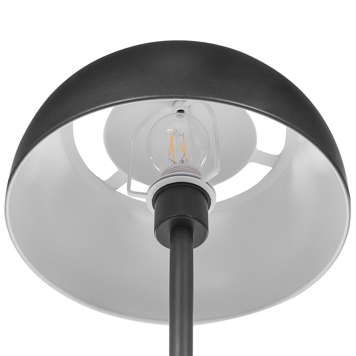 STEHLAMPE Senette 29/29/148 cm - Schwarz, Metall (29/29/148cm) - Beliani