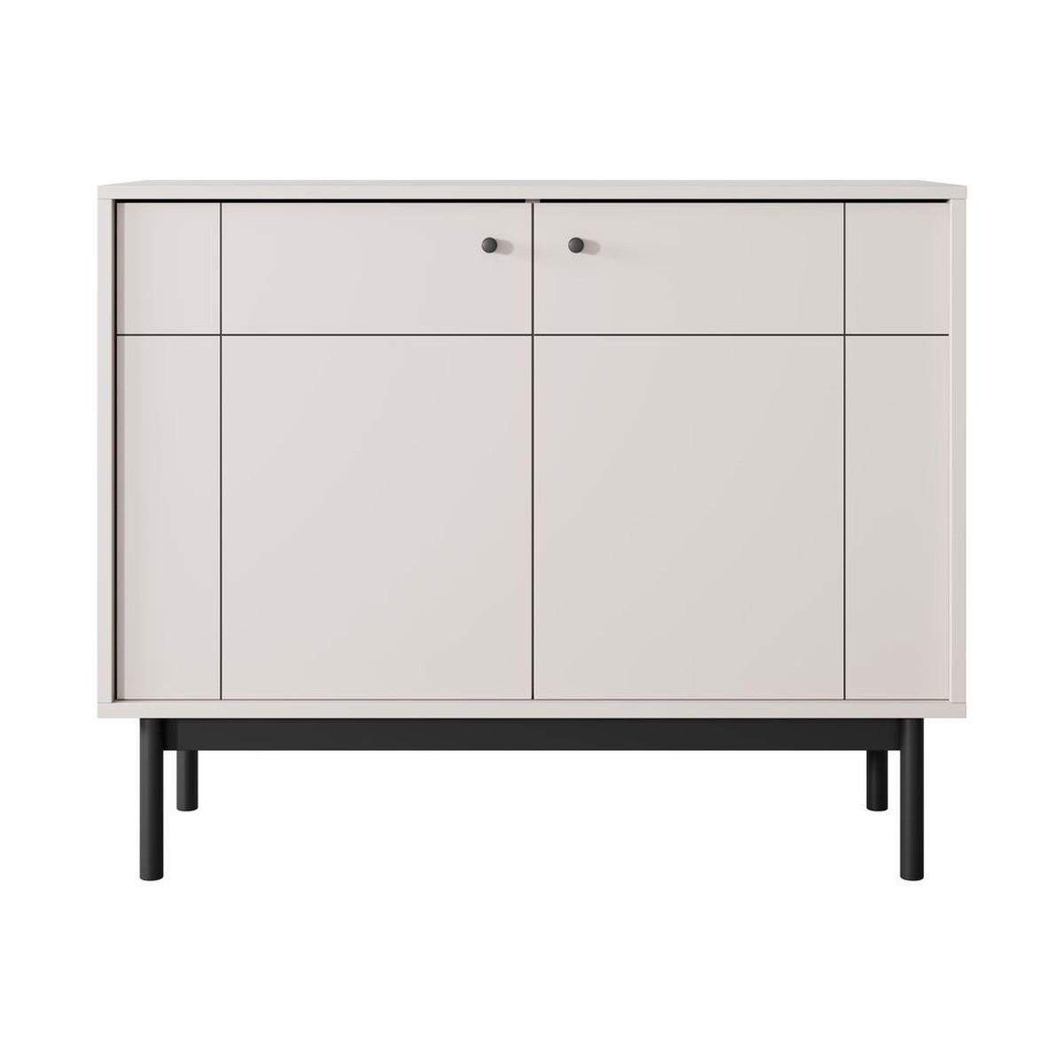 KOMMODE – K104 – 104 cm – JAPANDI – Kaschmir - Kaschmir, Holzwerkstoff (103.5/83.5/39cm) - hi-markt