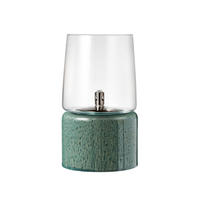 ÖLLAMPE Gastro D15 x 26 cm Grün Steingut/Stahl/Glas - Grün, Keramik (17/29.5/17cm) - Bitz