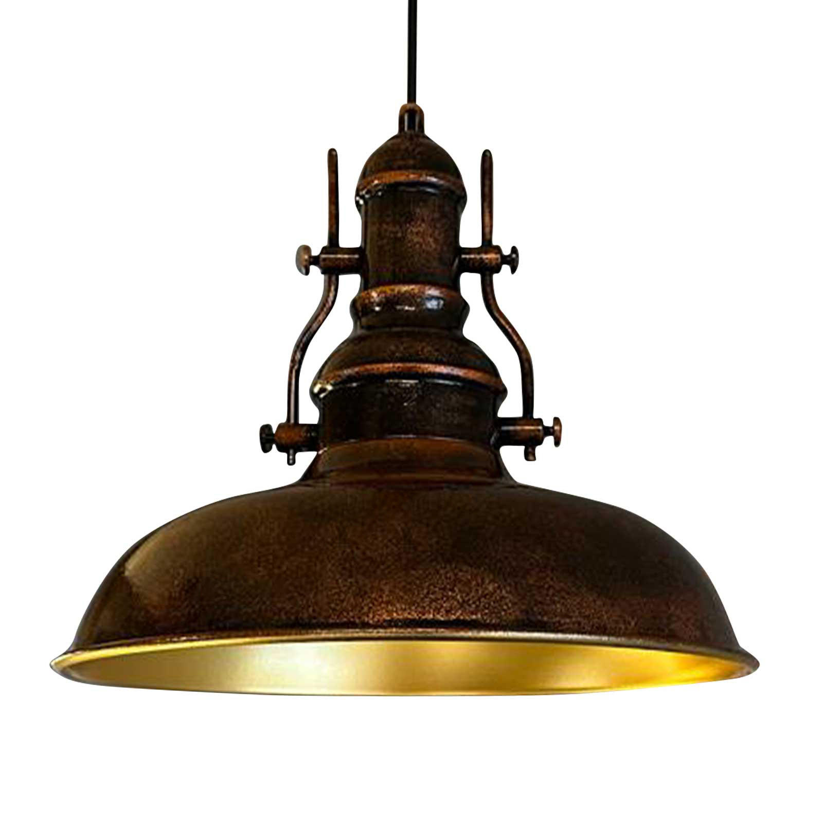 PENDELLECUHTE Vintage 31/35 cm - Goldfarben/Mokka, Metall (31/35cm)