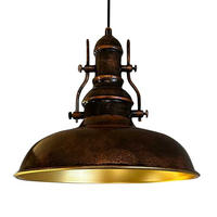 PENDELLECUHTE Vintage 31/35 cm - Goldfarben/Mokka, Metall (31/35cm)