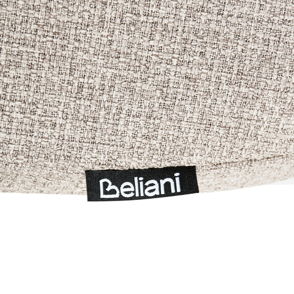 ESSZIMMERSTUHL 2er-Set Stoff Hellbeige Loleta - Beige, Textil (47/84/57cm) - Beliani