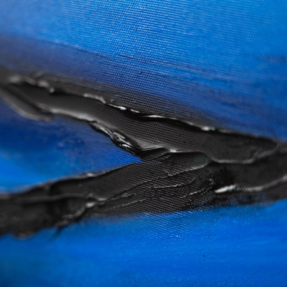 GEMÄLDE Farbenfroher Abend Schattenfugenrahmen Gelb 140x100 cm - Gelb, Holz (140/100cm) - YS-art gallery