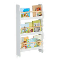 BÜCHERREGAL - Weiß, Holz/Holzwerkstoff (42.5/80/14cm) - Relaxdays