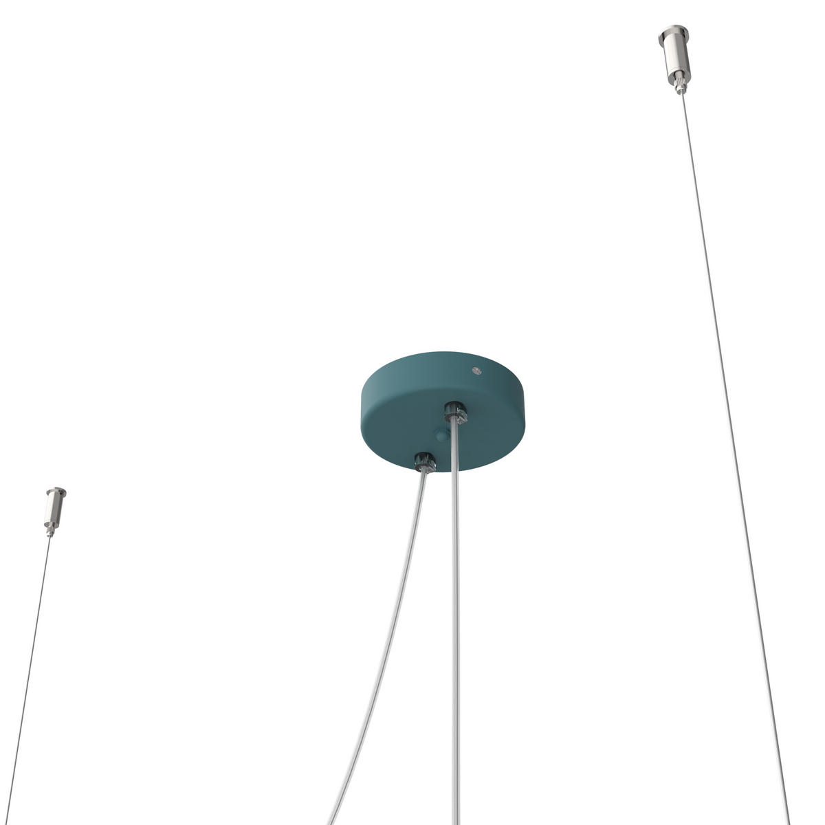 HÄNGELEUCHTE - Schwarz, Metall (40/40/9cm) - Lumicom