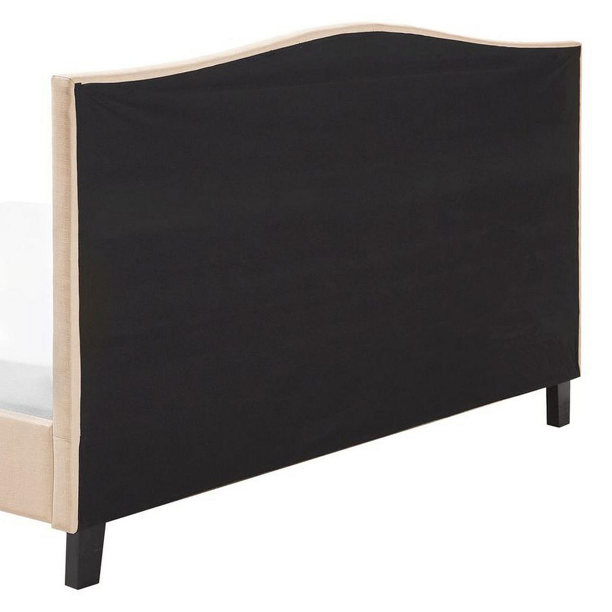 POLSTERBETT 160/200cm Beige Montpellier - Beige, Textil (160/200cm) - Beliani