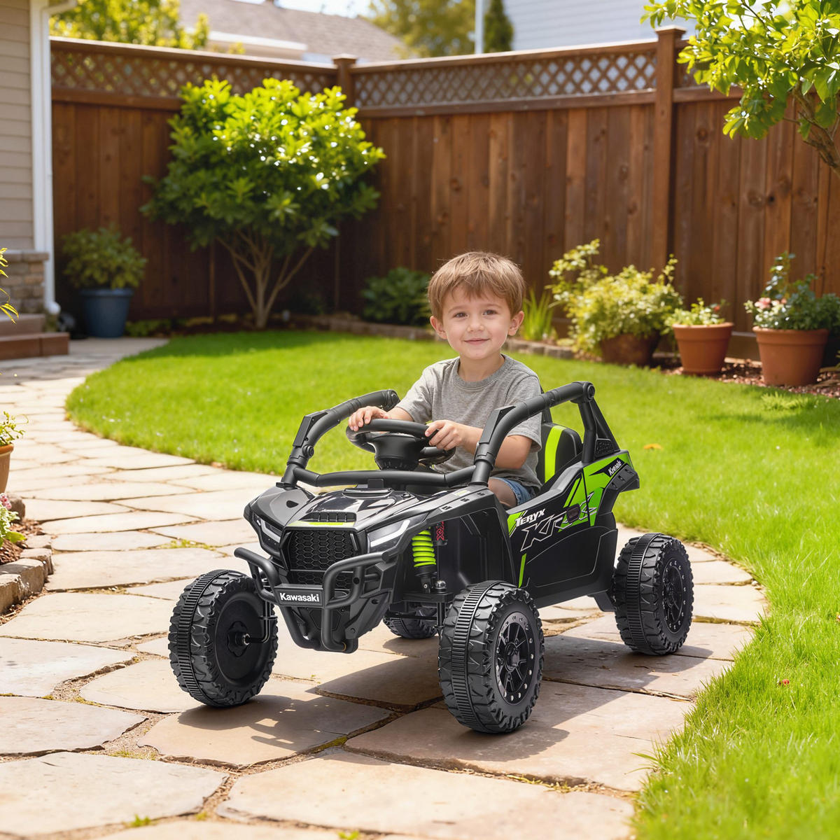 ELEKTRO-UTV DE-13105 2,4G Fernbedienung Schwarz - Schwarz, Kunststoff (100/64/56cm) - ComfortXL