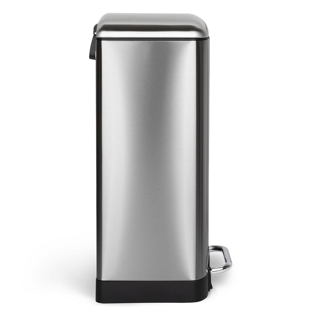TRETMÜLLEIMER 40L - inox edition N°875 - Silberfarben, Metall (37.5/67.5/35.5cm) - Les Collectors
