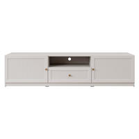 TV-ELEMENT Ferena 2D1SZ - Kaschmir/Goldfarben, Holzwerkstoff/Kunststoff (180/44/49cm) - MIRJAN24