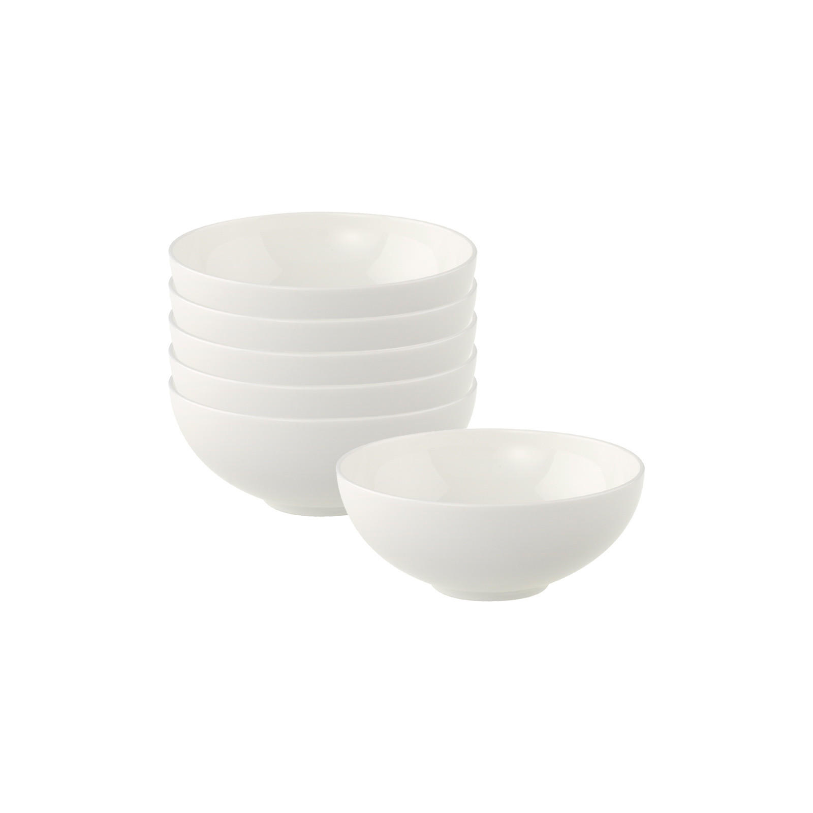 DESSERTSCHALEN Royal weiß ø 13 cm 6er Set - Weiß, Keramik (13cm) - Villeroy & Boch