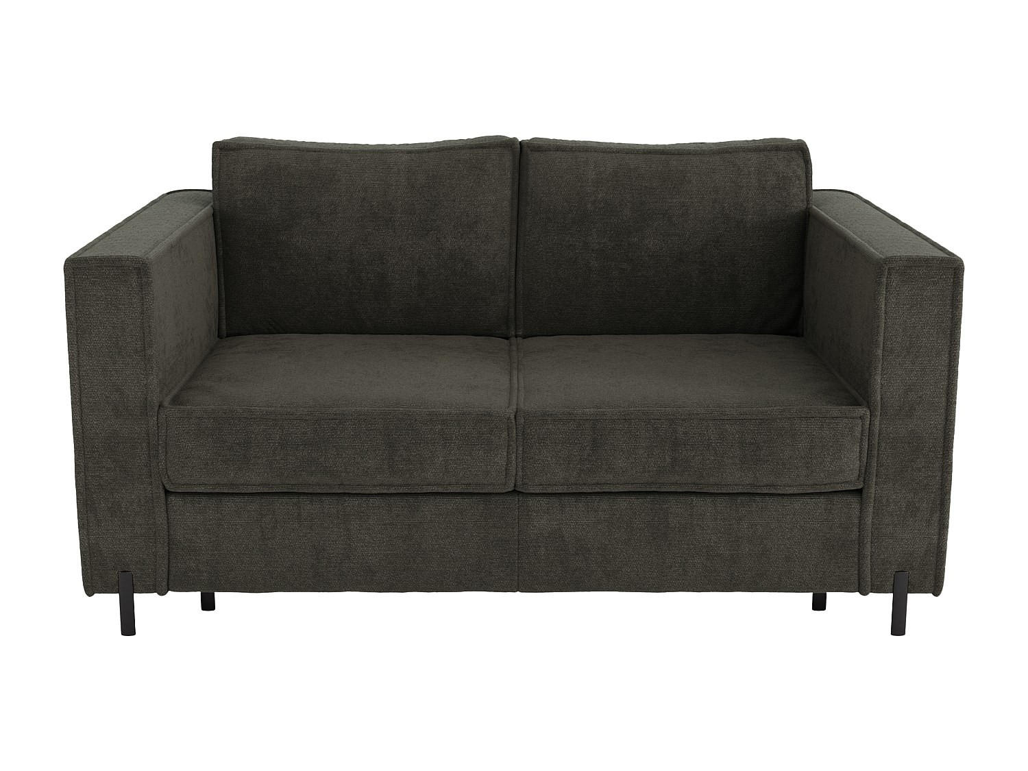 SCHLAFSOFA - 3 Personen - Stoff - Grün - - Grün, Textil (198/95/223cm) - Vente-Unique