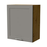 HÄNGESCHRANK Oslo W2/60 Eiche Artisan / Dust Grey Matt 60 / 32,5 / 72cm - Eiche Artisan/Grau, Holz/Holzwerkstoff (60/72/32.5cm) - Feldmann-Wohnen