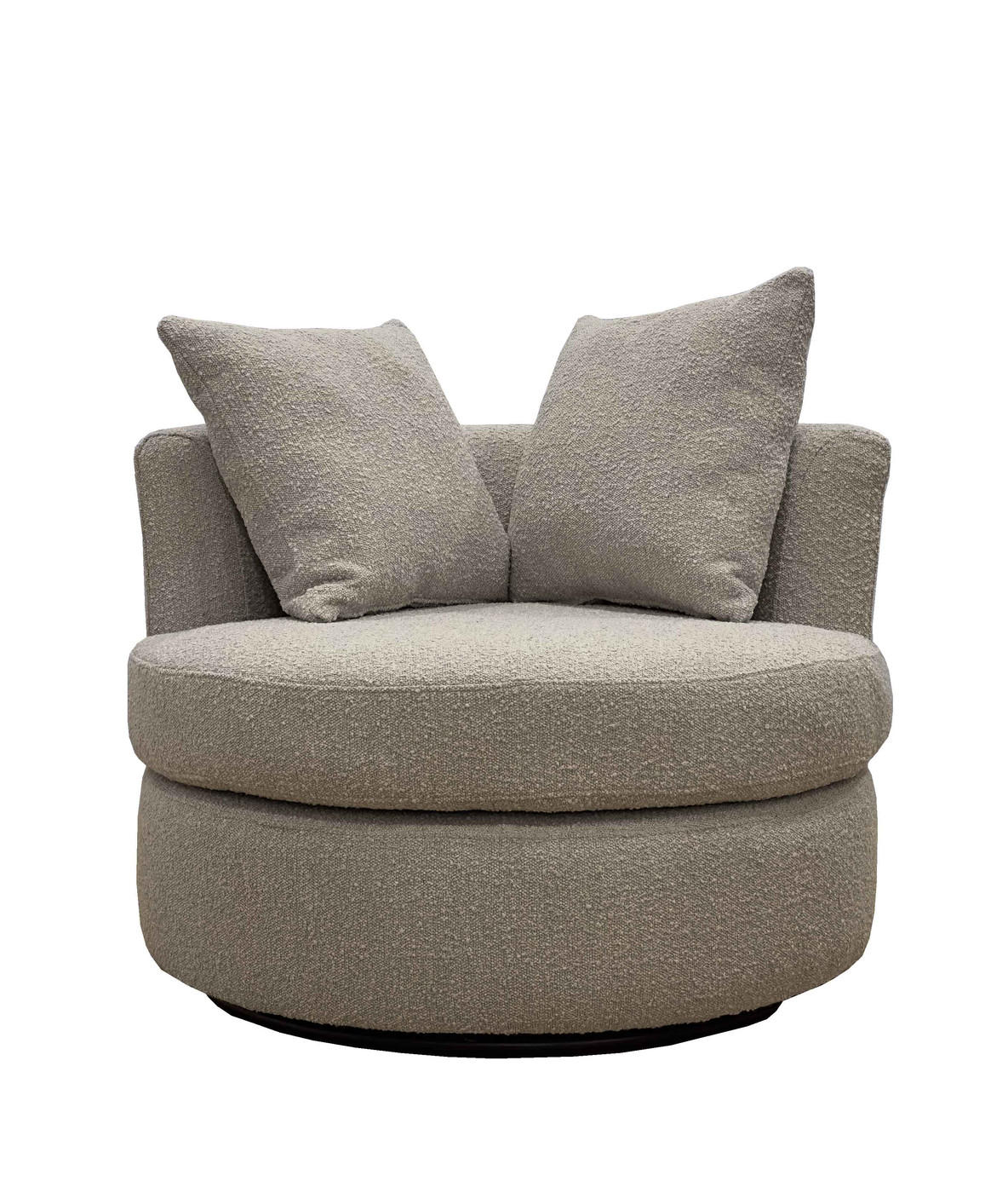 Giga Meubel Drehsessel Taupe 93x84x88 cm