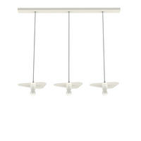 HÄNGELEUCHTE - Weiß Hochglanz, Metall (25/30/7cm) - Lumicom