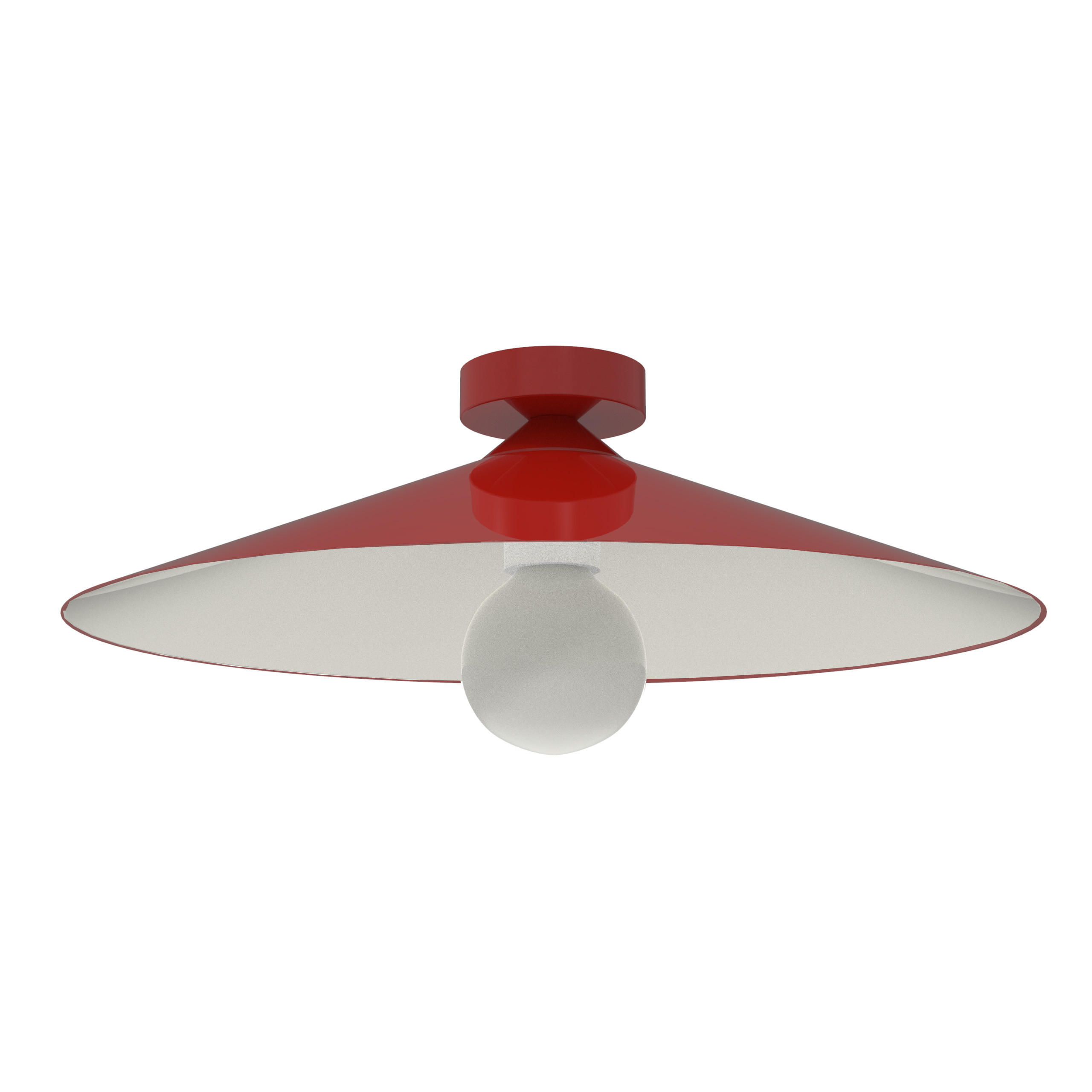 Lumicom Deckenleuchte Rot 40x14x40 cm