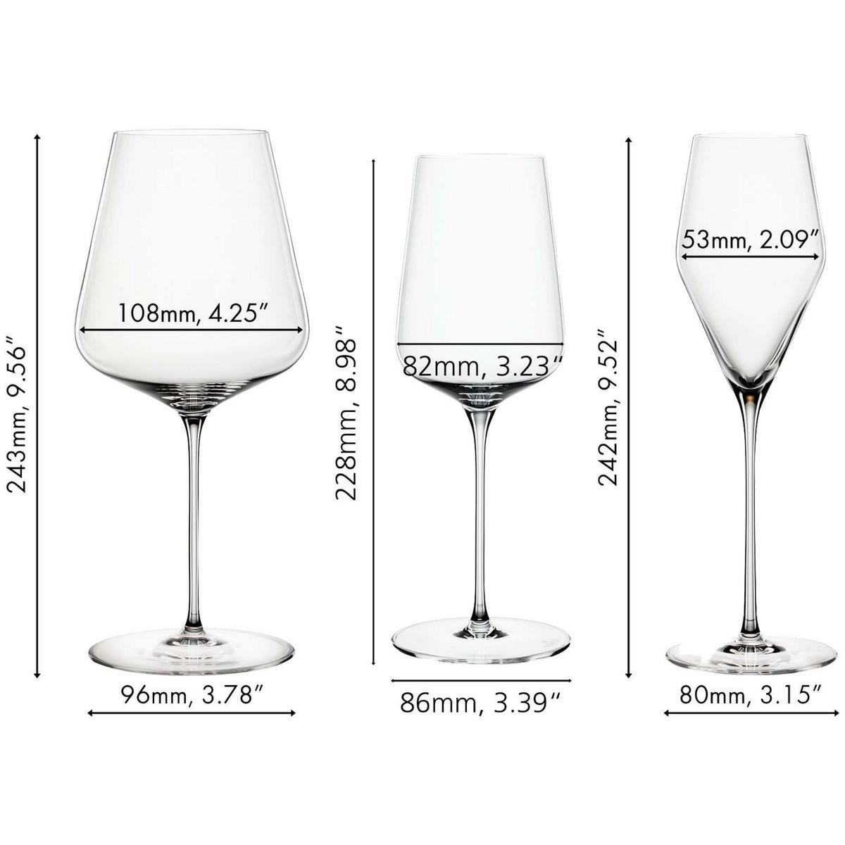 GLÄSERSET INKL. 2 POLIERTÜCHER Definition transparent 12er Set - Transparent, Glas - Spiegelau