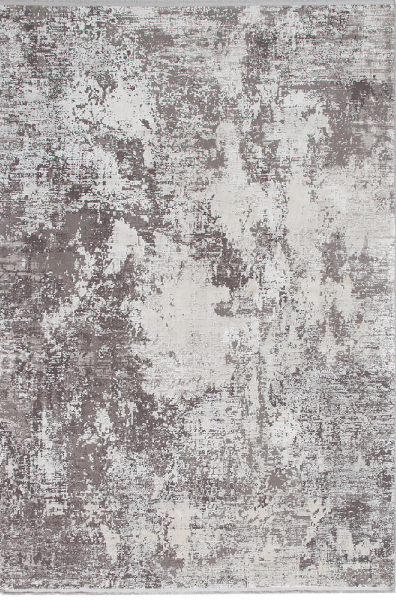 TEPPICH modern Wohn-/Schlafzimmer Viskose LINCOLN Grau 300x400 cm - Grau, Textil (300/400cm) - Novatrend