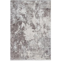 TEPPICH modern Wohn-/Schlafzimmer Viskose LINCOLN Grau 300x400 cm - Grau, Textil (300/400cm) - Novatrend