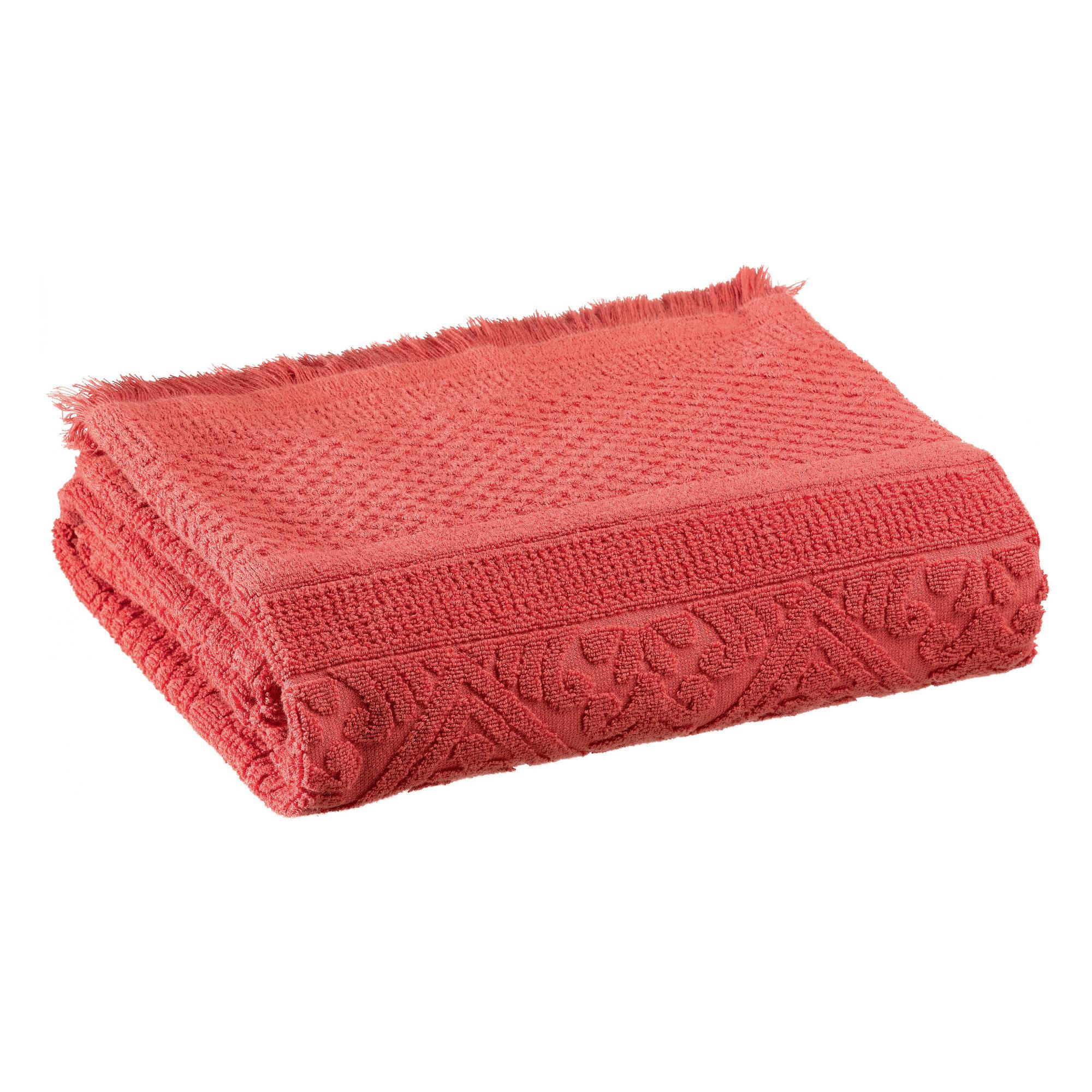 Vivaraise Badetuch Rot 100x180 cm