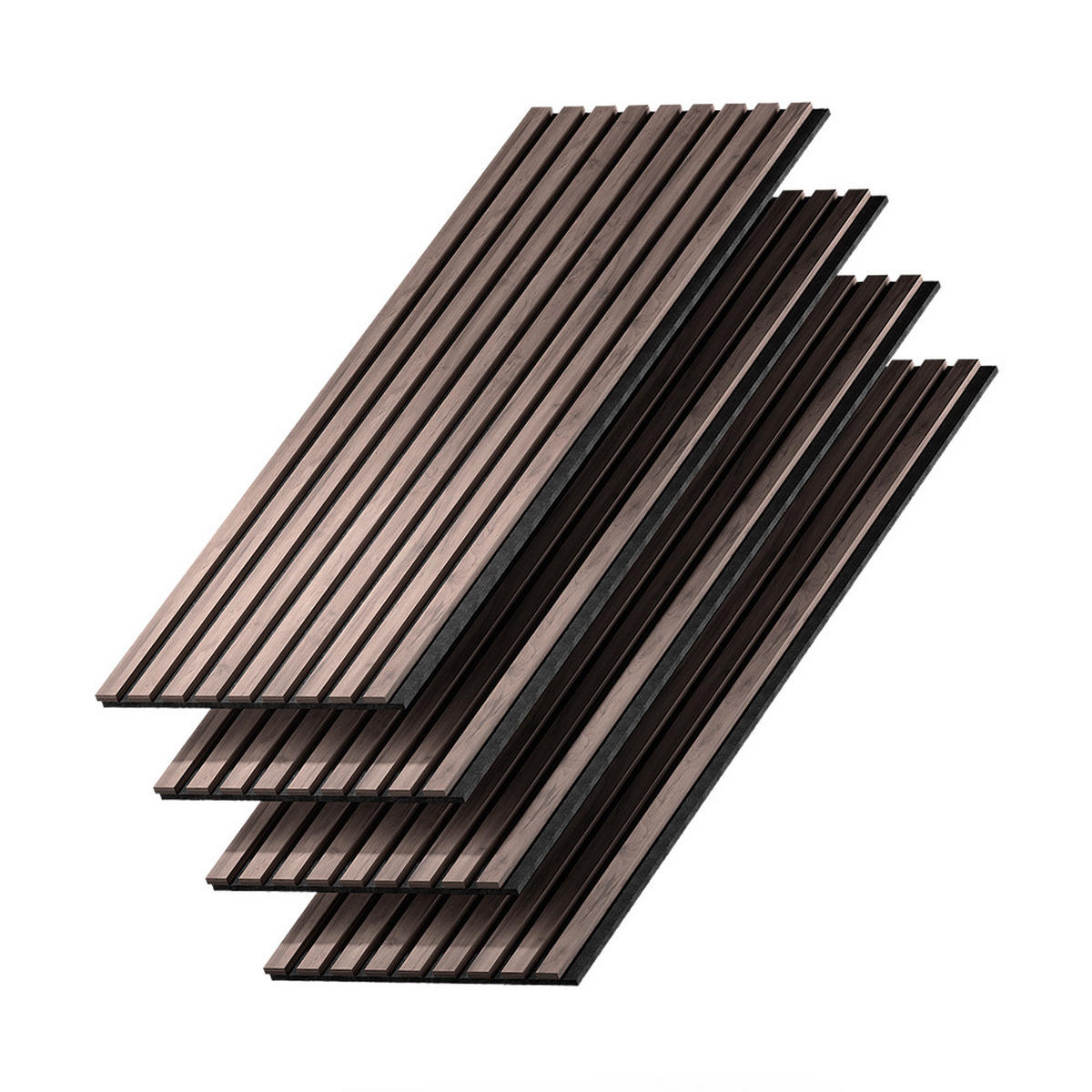 Walnussfarben/Braun, Holzwerkstoff (120/40/1.8cm) - Vicco