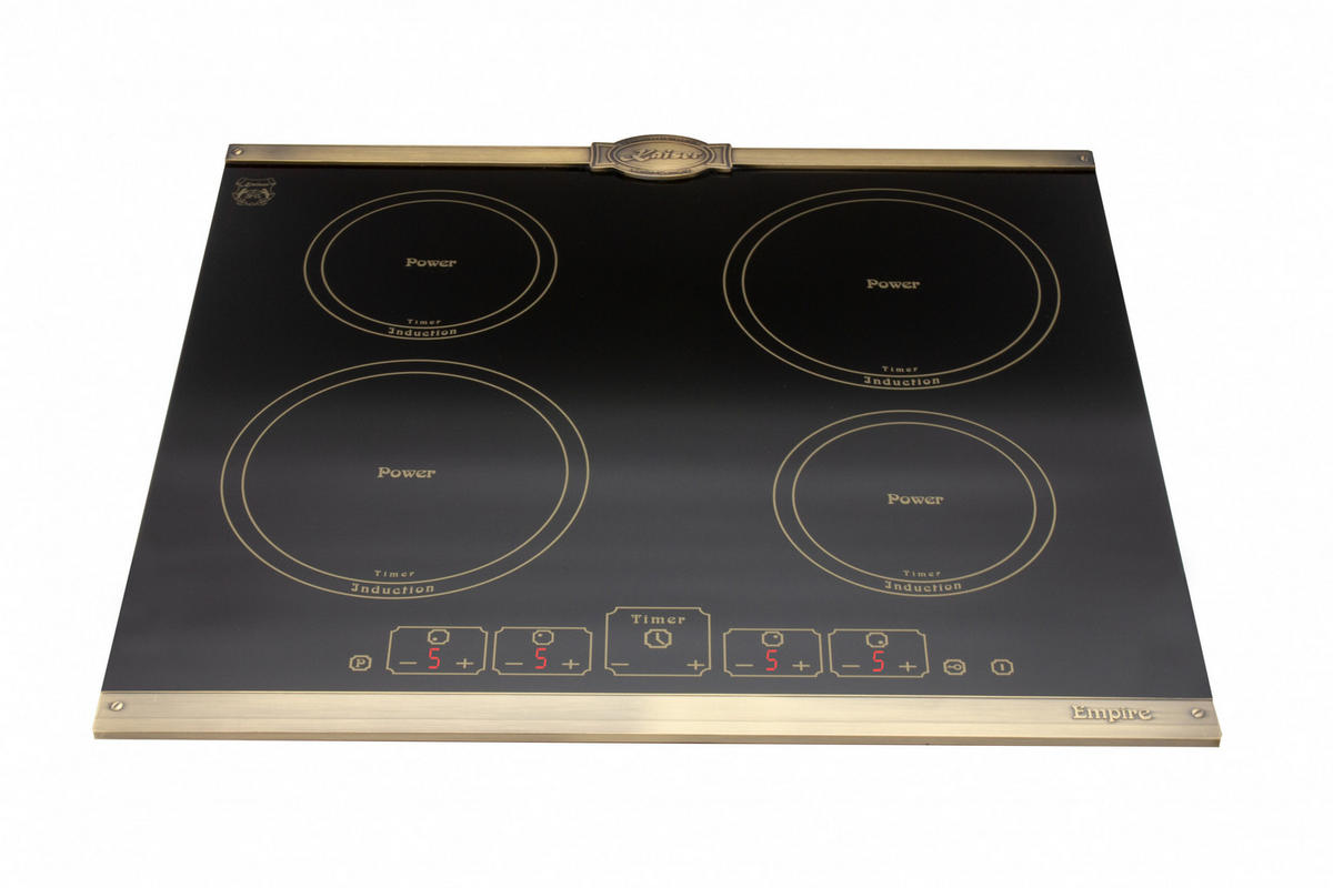 INDUKTIONSKOCHFELD - Schwarz, Keramik (59/5.5/52cm) - Kaiser Küchengeräte