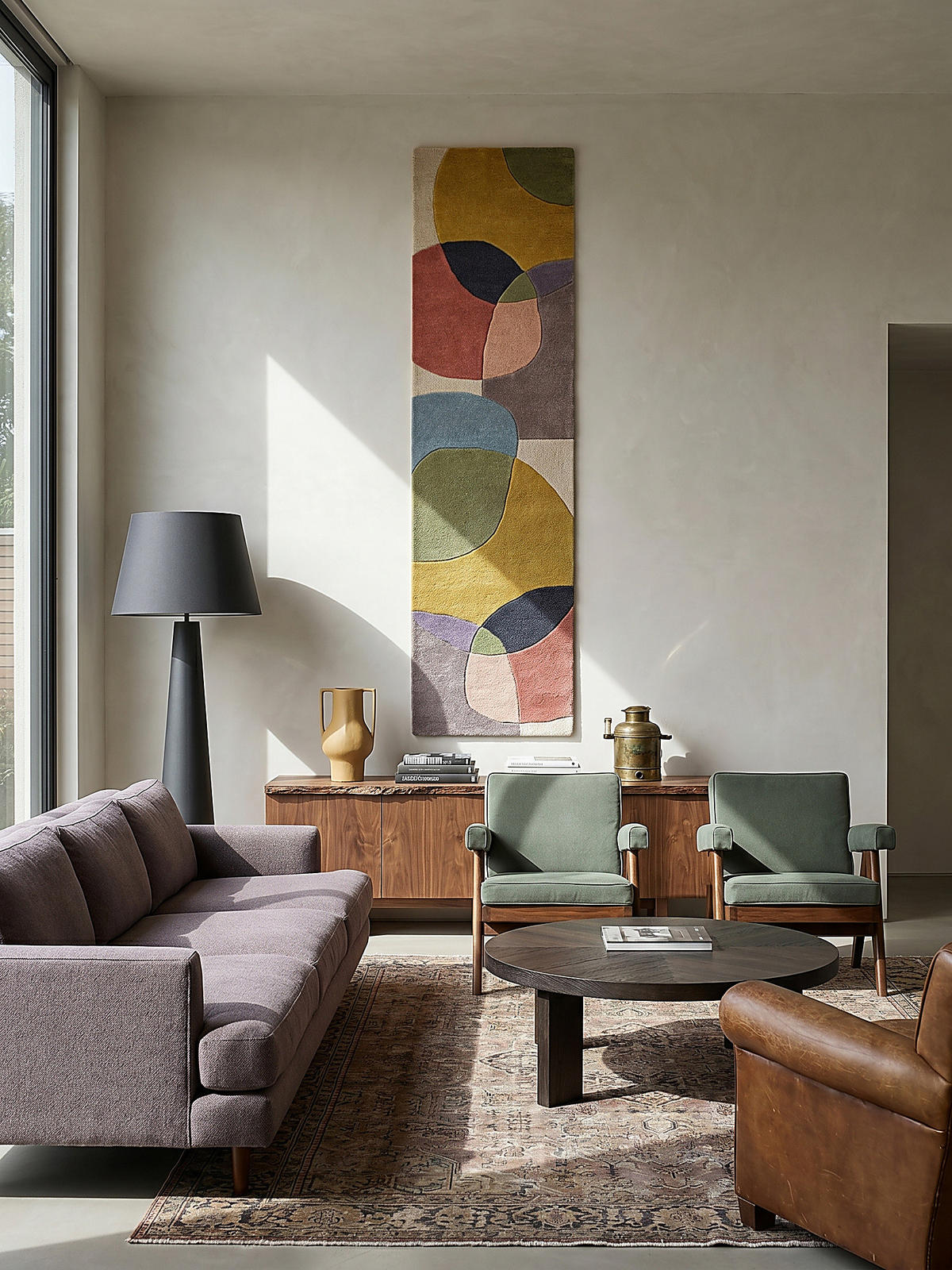 WOLLTEPPICH AIRE 160/230 cm - Multicolor, Textil (230/160cm) - KADIMA DESIGN