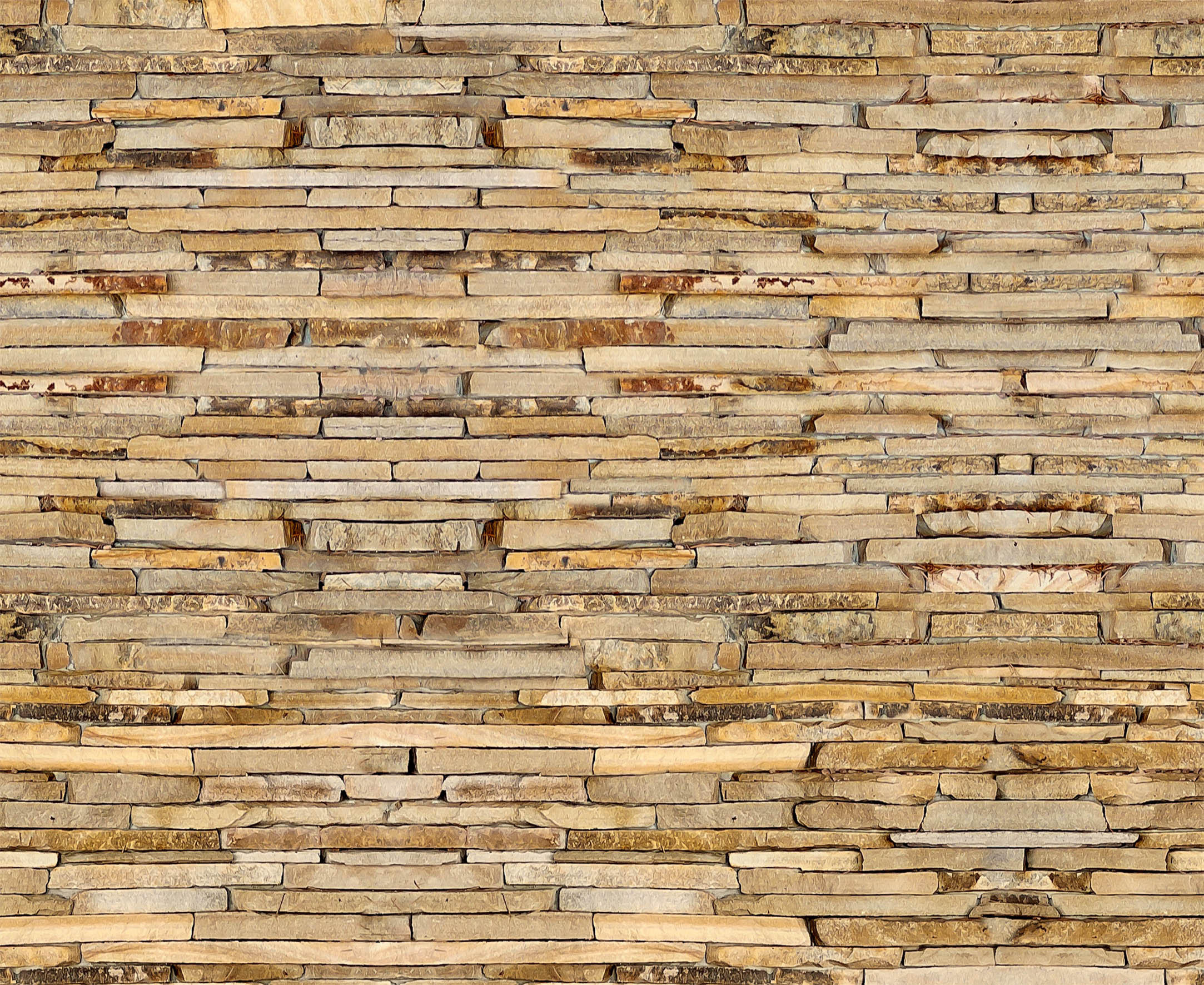 FOTOTAPETE Stein-Optik 375 x 270 cm - Beige, Papier (375/270cm) - Sanders & Sanders