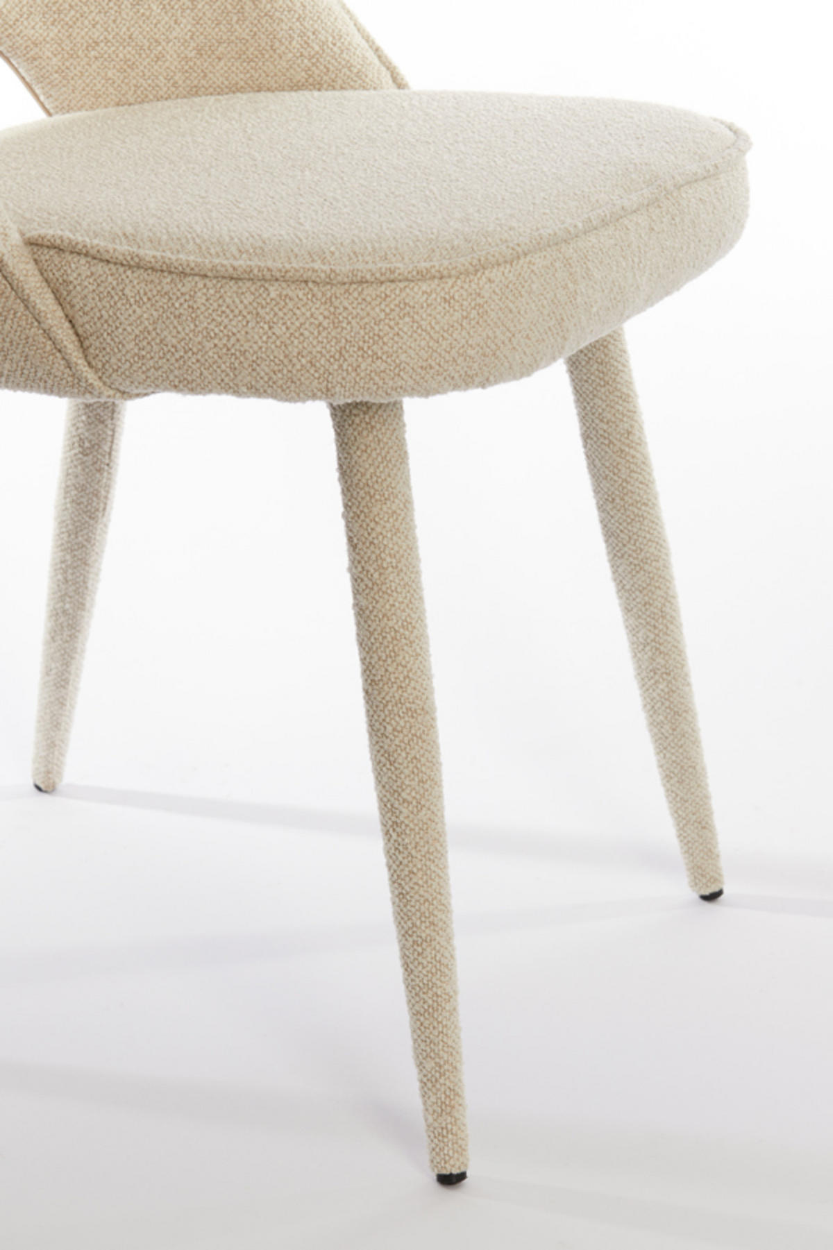 ESSZIMMERSTUHL Djeslin Braun 57/51/84 cm - Beige, Textil (51/84/57cm) - Light & Living