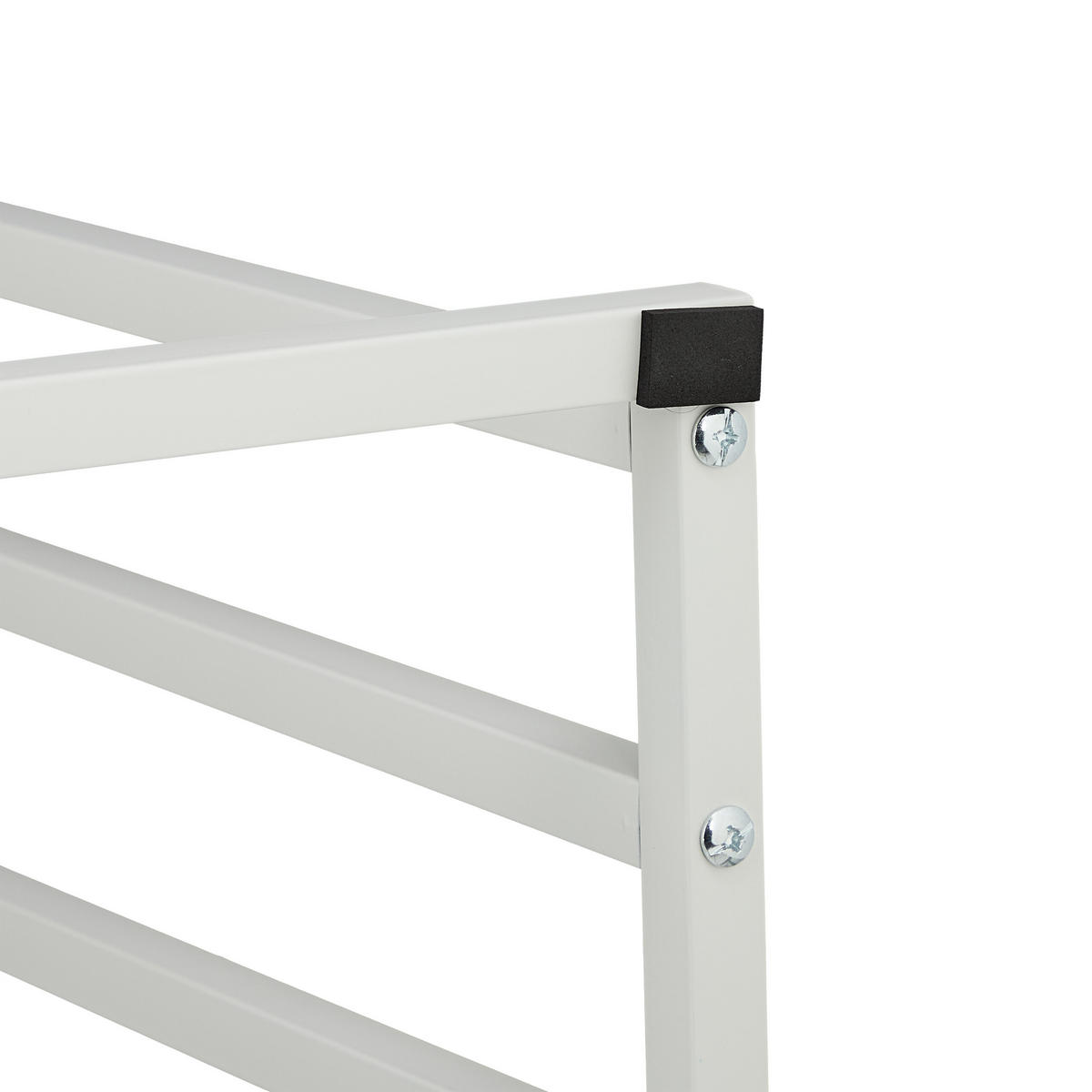 HANDTUCHSTÄNDER - Weiß, Textil/Metall (45/96.5/29cm) - Relaxdays