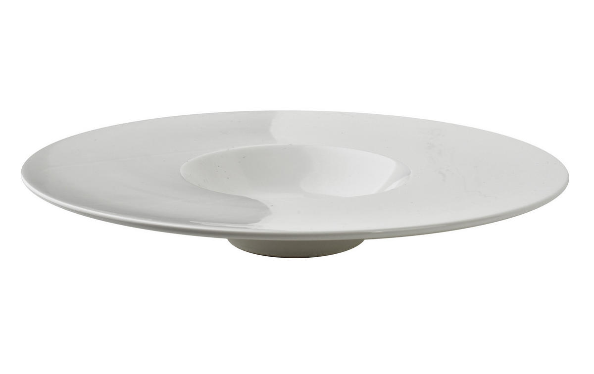 PASTATELLER Basic weiß 29/29/4 cm Porzellan - Weiß, Keramik (29/29/4cm) - Mondex