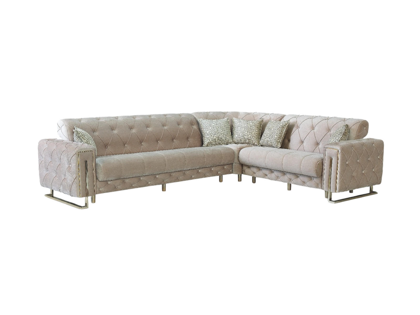 XXXLutz Eckschlafsofa Beige 310x245 cm