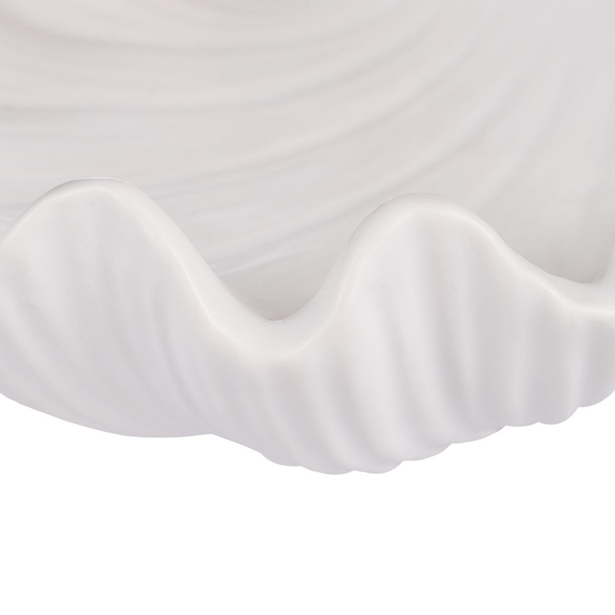 DEKO-MUSCHEL Seaside - Weiß, Keramik (18/13/13cm) - Butlers