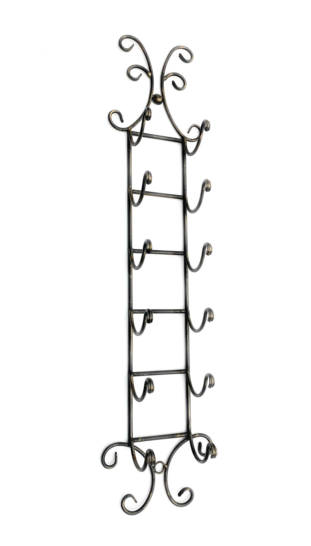HANDTUCHHALTER für die Wand Metall Schwarz 116 cm - Schwarz, Metall (28/116/15cm) - DanDiBo