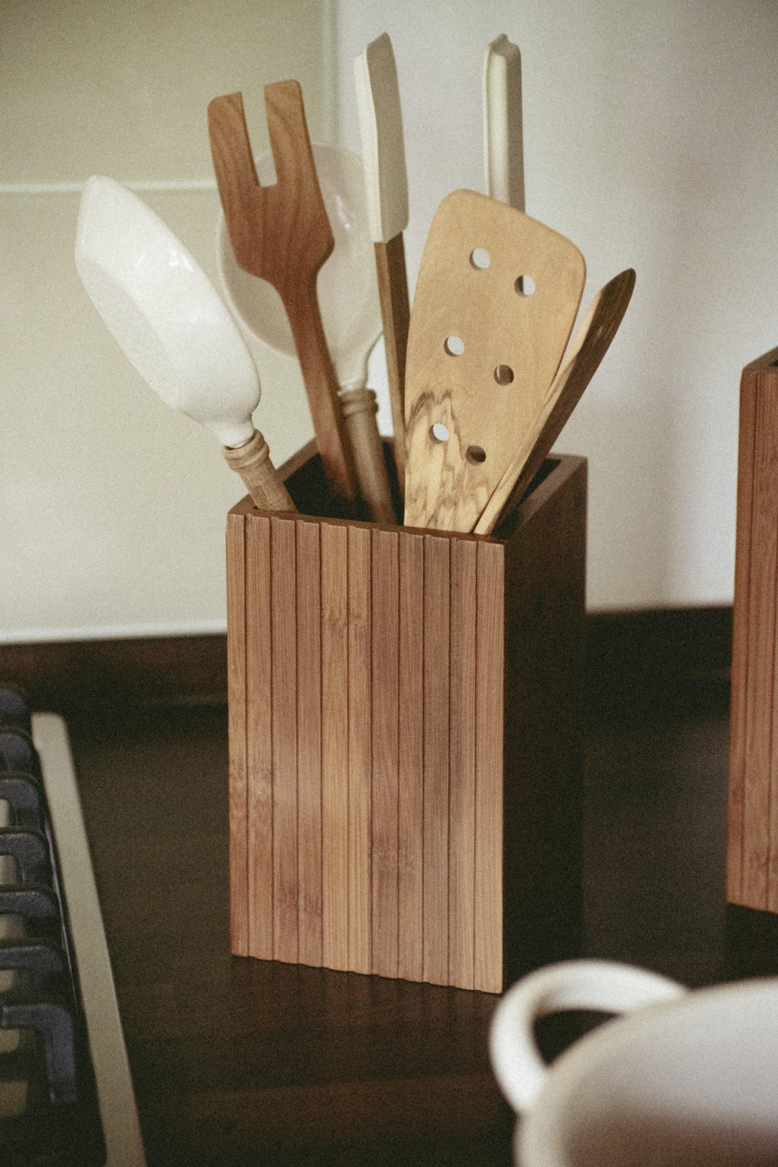 KÜCHENSTÄNDER Bambus Mera - Braun, Naturmaterialien (11/18/11cm)