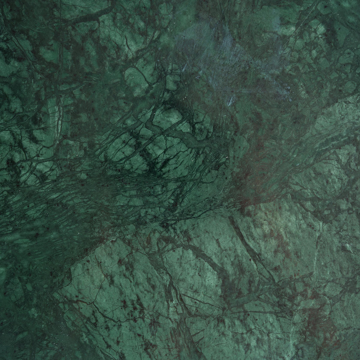 BEISTELLTISCH - Marmor - Dunkelgrün, Stein (30/30/48cm) - home24