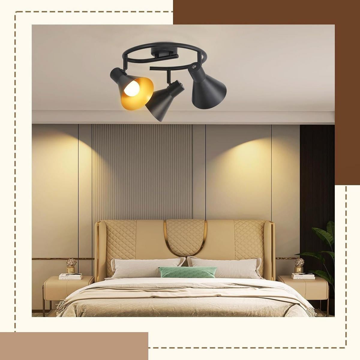 STRAHLER Welle 28/25/21 cm - Schwarz, Metall (28/25/21cm) - Nettlife