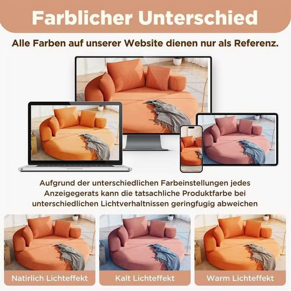 KLAPPSOFA Cord Samt-Optik 2-in-1 Sofa und Bett 173/176/40 cm Orange - Orange, Textil (176/40/173cm) - Redom