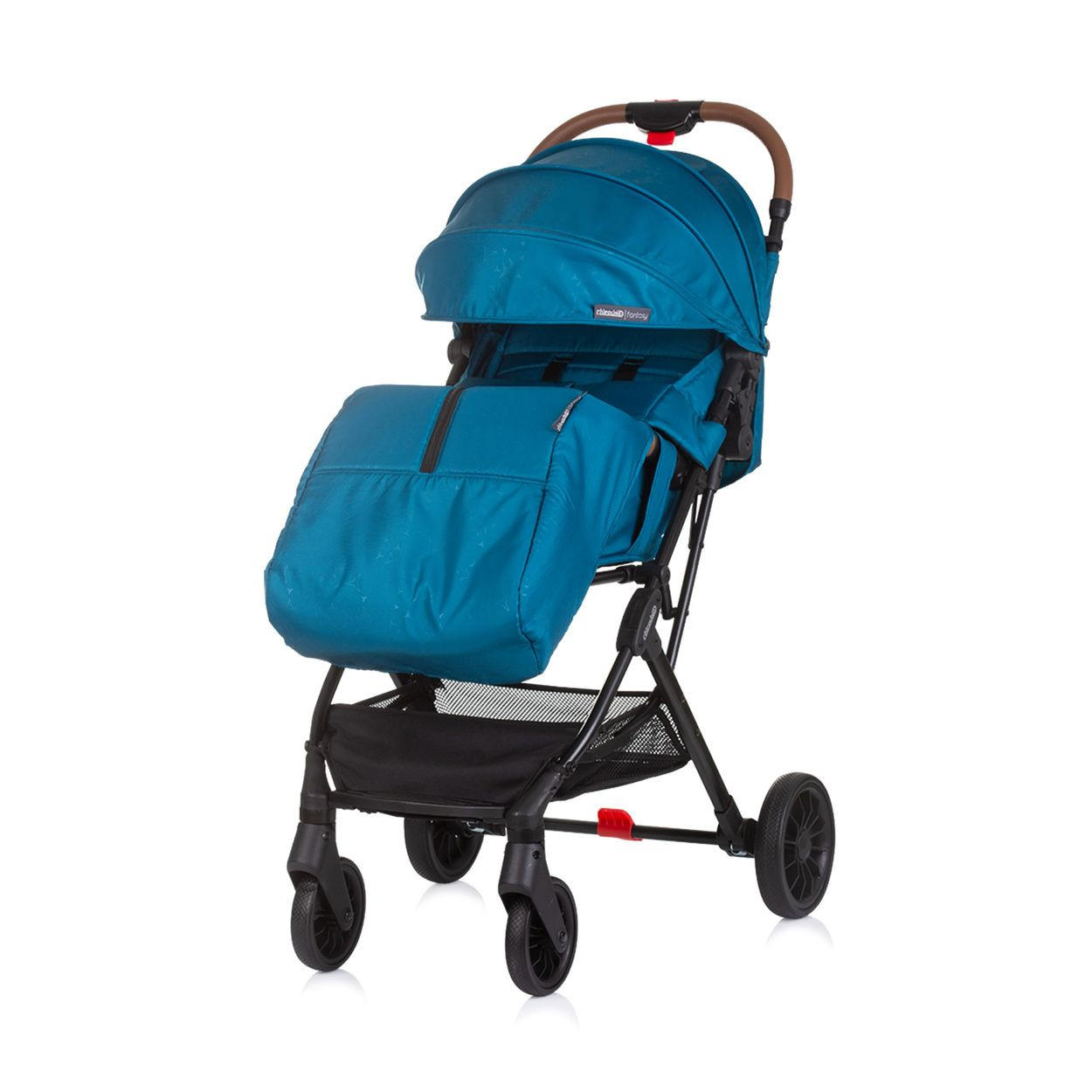BUGGY Fantasy klappbar blau 5-Punkt-Gurt Fußabdeckung Hinterradbremse - Blau, Metall (80/89/110cm) - Chipolino