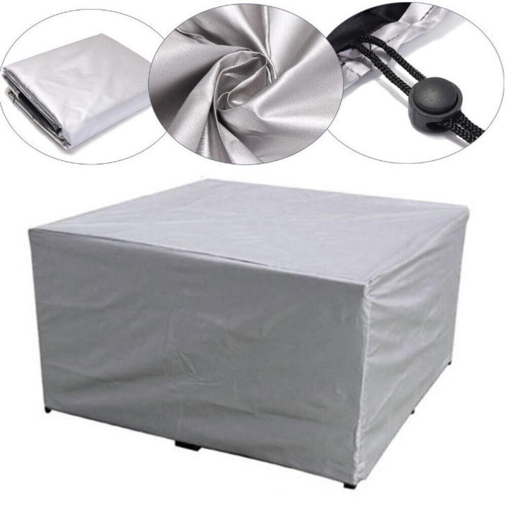 GARTENMÖBELABDECKUNG, 210D Oxford-Gewebe, Silber, 140 x 90 x 80 cm - Silberfarben, Textil (90/60/140cm) - Weltevree