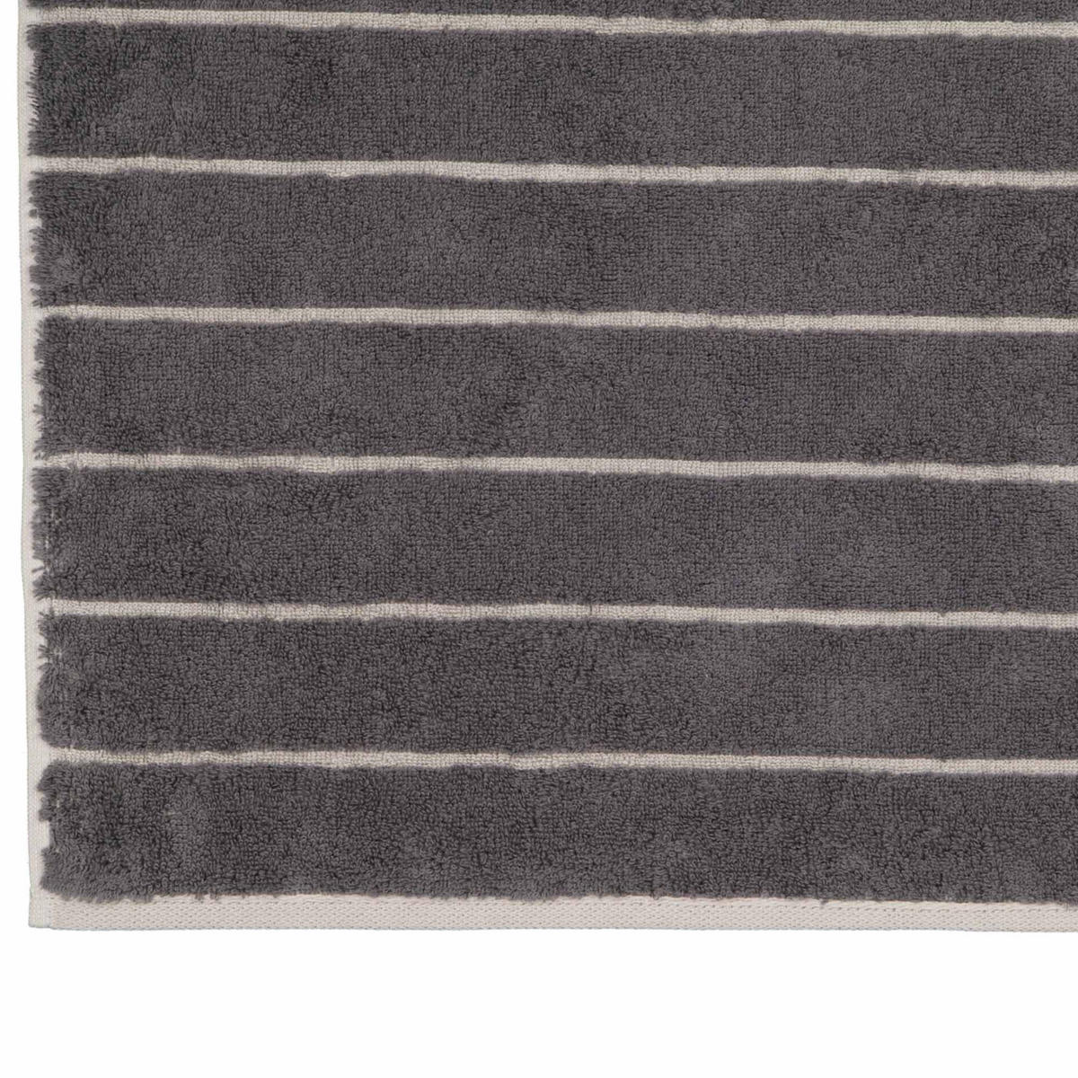 HANDTUCH Unisex Balance Anthrazit 3er Pack Baumwolle - Anthrazit, Textil (200/135cm) - Cawoe