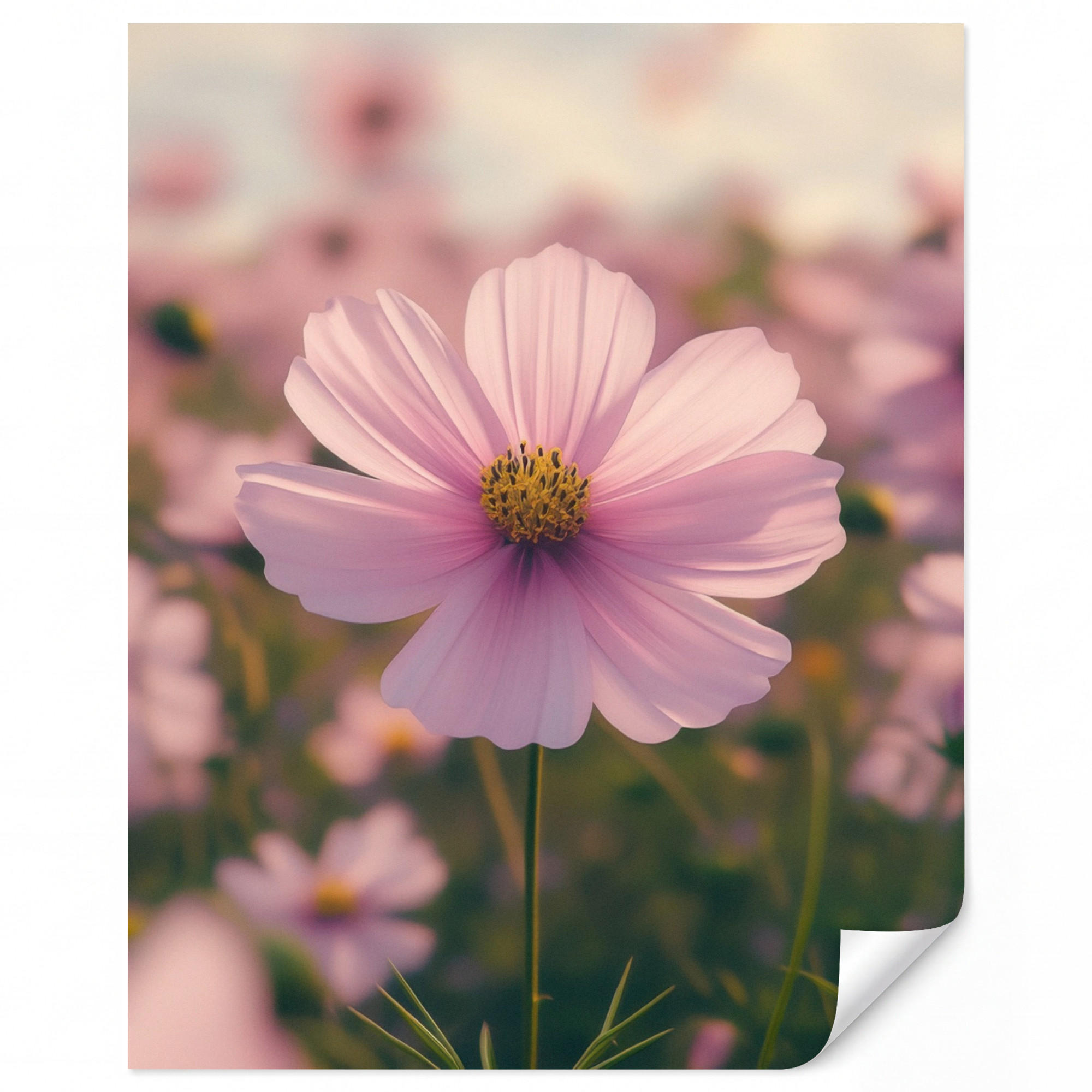 OnlyWow Tapete Rosa 160x200 cm