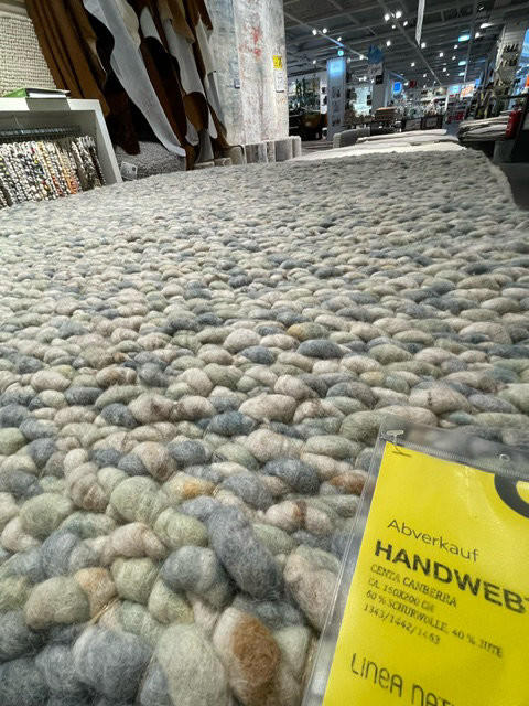 HANDWEBTEPPICH CENTA CANBERRA - Linea Natura