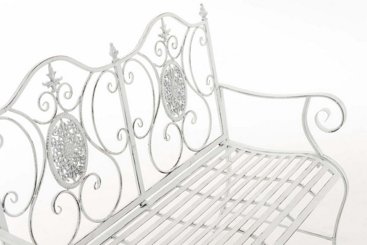 BANK Puncho antik weiß - Weiß, Metall (116/53/94cm) - TPFGarden