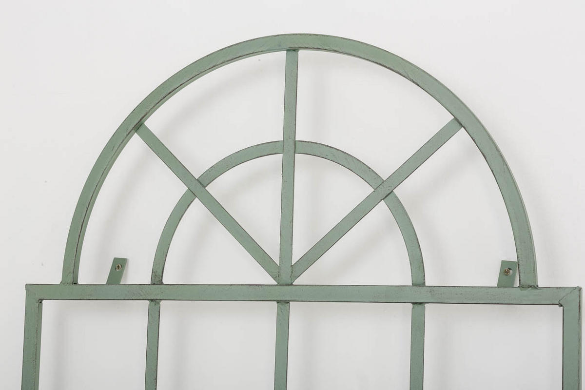 RANKGITTER Gunnar 70x1x180cm Metall Antik-Grün Rankhilfe - Grün, Metall (70/180/1cm) - DELUKE