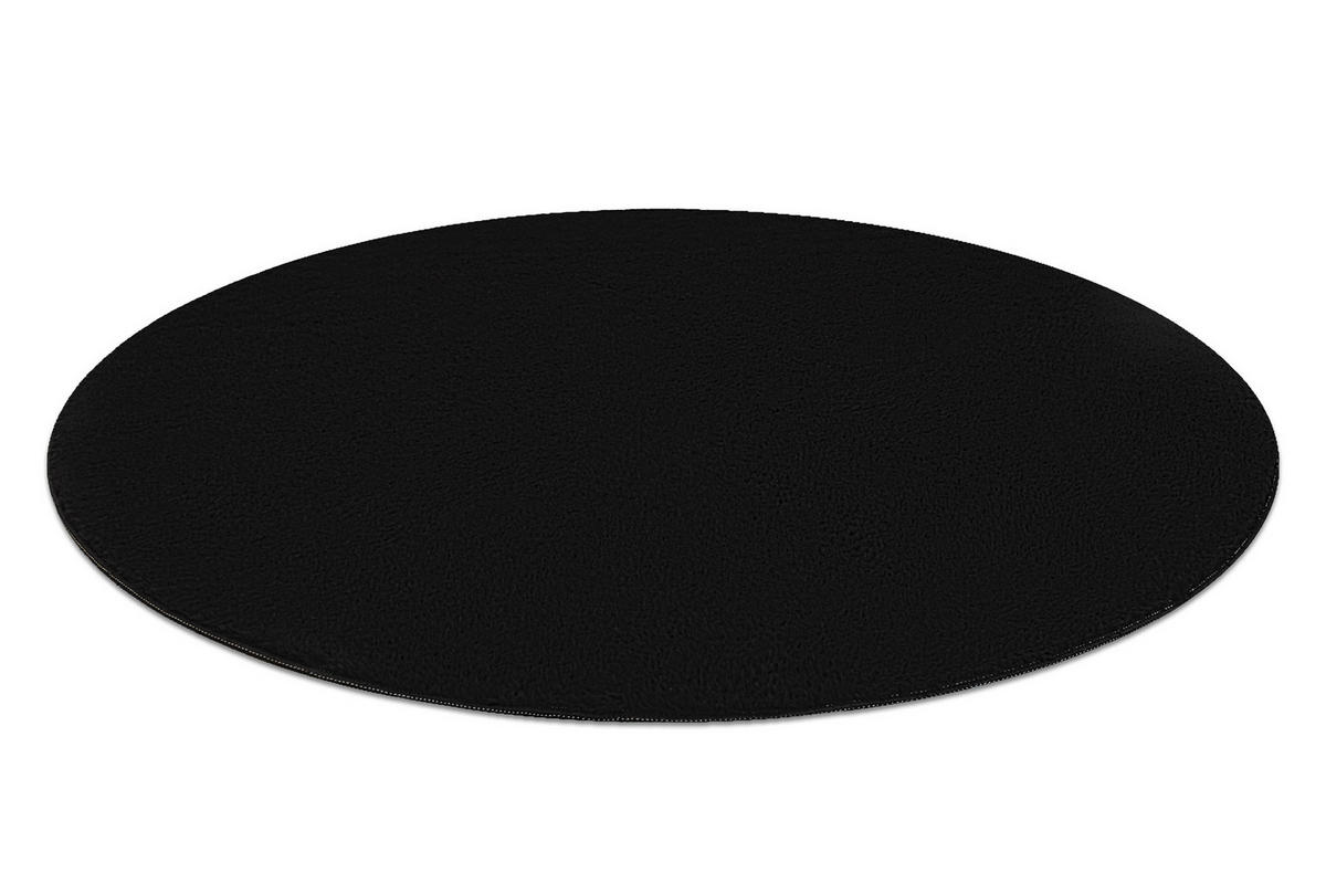 TEPPICH Lindo 60 cm - Schwarz, Textil (60/60cm) - rugsX