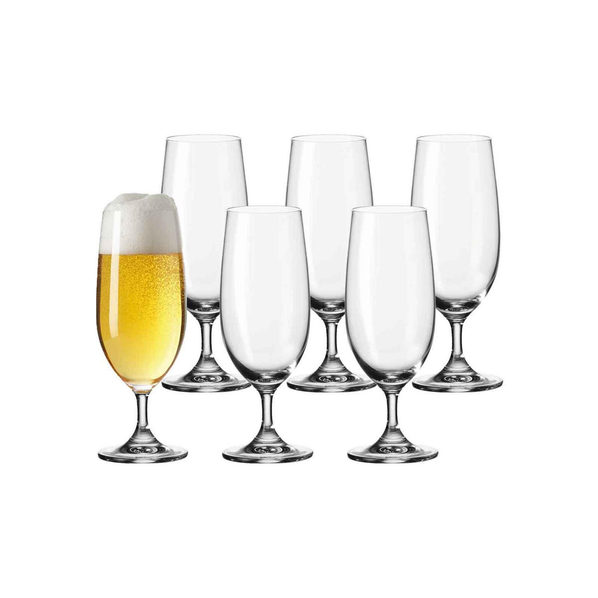KOMPLETTGLÄSERSET Daily transparent - Transparent, Glas - Leonardo Living