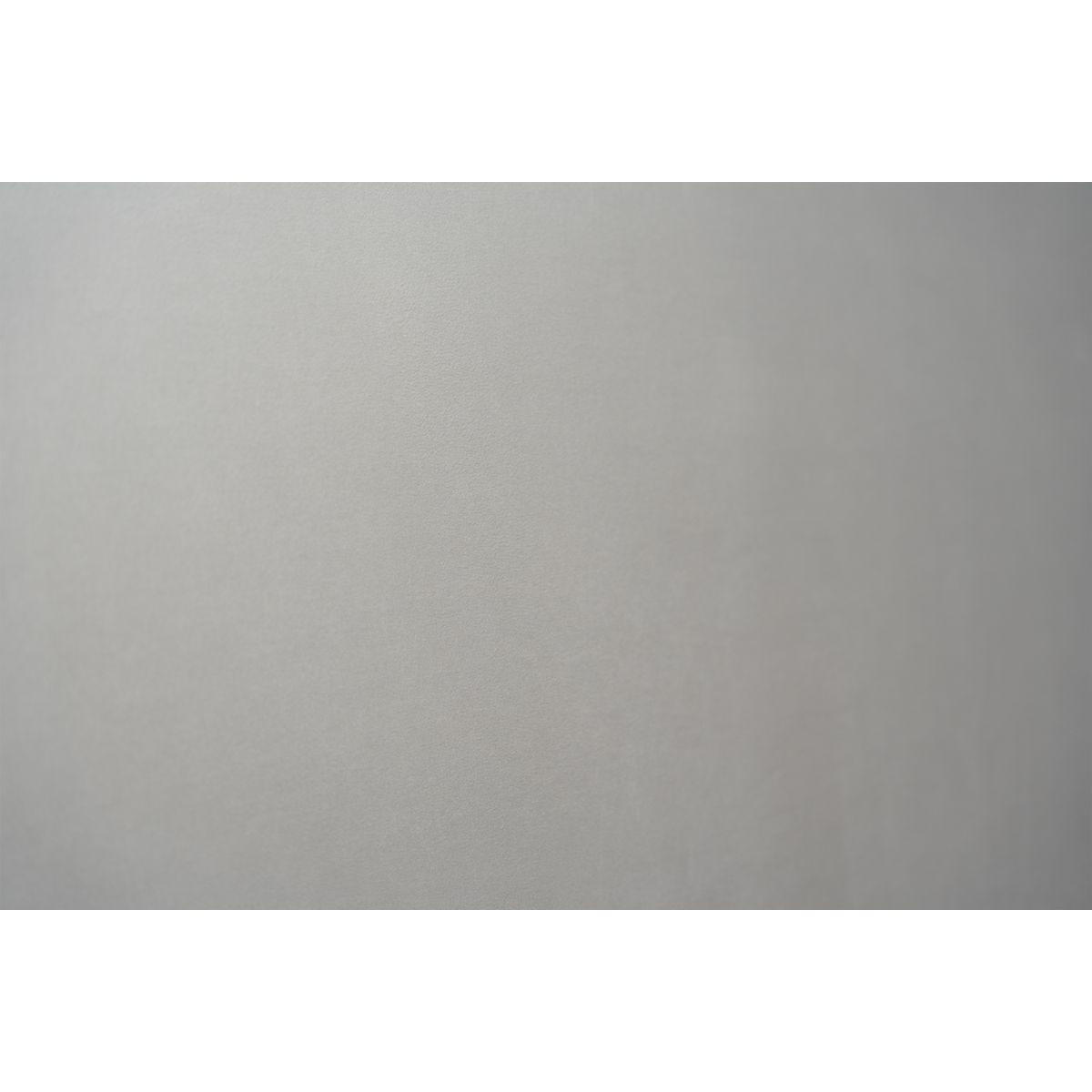 KOPFTEIL gepolstertes – hellgrauer Samtstoff - 90 cm - Beige/Hellgrau, Karton/Holz (90/120/10cm) - Sommeil de Plomb